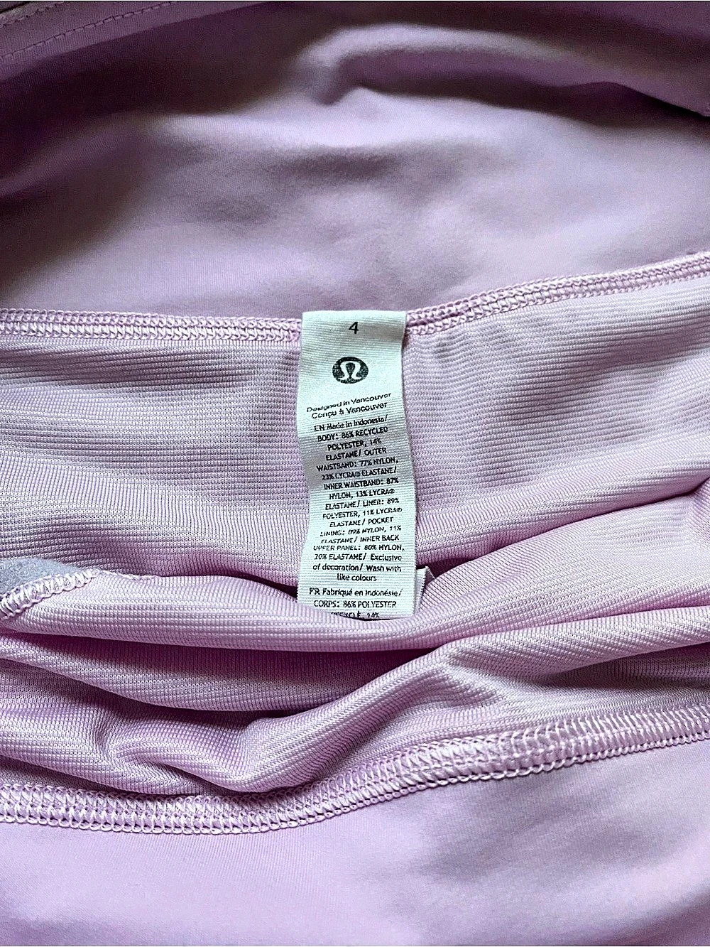 lululemon Speed Up High-Rise Lined Short Size 4 - Picture 6 of 6